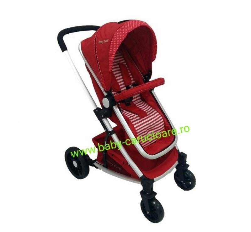 Carucior nou nascut Baby Care 2 in 1 YK 18 Rosu